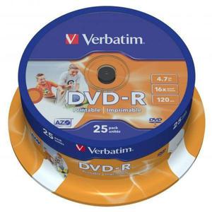 Pyta DVD-R 4,7GB 16x VERBATIM DataLife PLUS 43538 Cake 25 szt. - 2878419573