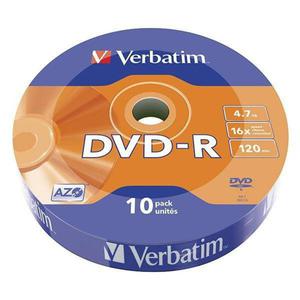 Pyta DVD-R 4,7GB 16x VERBATIM DataLife 43729 Spindle 10 szt. - 2878057471