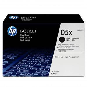 HP oryginalny toner CE505XD, black, 13000 (2x6500)s, HP 05X, high capacity, HP LaserJet P2055, dual pack, 2szt, O - 2878057628