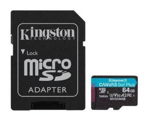 Kingston Karta microSD 64GB Canvas Go Plus 170/70MB/s Adapter - 2878868283