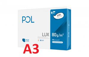 Papier ksero A3 80g POLLUX POLUX080X281 biay 161 CIE klasa B 500 ark - 2878058635