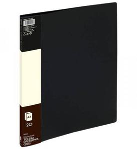 ALBUM OFERTOWY A4 GRAND 9002 120-1208 CZARNY PVC 20 KIESZENI - 2880335953