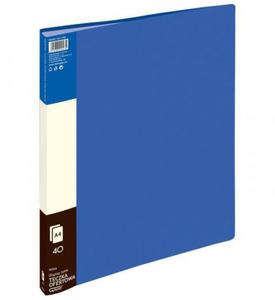 ALBUM OFERTOWY A4 GRAND 9004 120-1199 NIEBIESKL PVC 40 KIESZENI - 2878058931