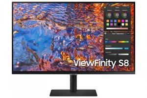 Samsung Monitor 32 cale LS32B800PXUXEN IPS 3840x2160 UHD 16:9 1xHDMI 1xUSB-C (90W) 1xDP LAN (RJ45) 5ms HAS+PIVOT paski 3Y - 2878760854