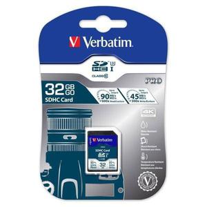 Verbatim Karta pamici Secure Digital Card Pro U3, 32GB, SDHC, 47021, UHS-I U3 (Class 10), V30 - 2878059799