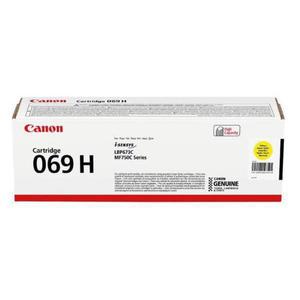 Canon oryginalny toner 069YH, yellow, 5500s, 5095C002, high capacity, Canon MF752Cdw, 754Cdw, LBP673Cdw, O - 2878060992