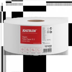 Papier toaletowy dwuwarstwowy KATRIN CLASSIC GIGANT 121050 biay 130 m 12 szt. - 2878061016