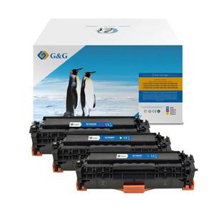 G&G kompatybilny toner z CC531A, CE411A, CF381A, CRG118, CRG718, CRG318, cyan, 2800s, NT-PH531UC, HP 304A, dla HP Color LaserJet C - 2878062979