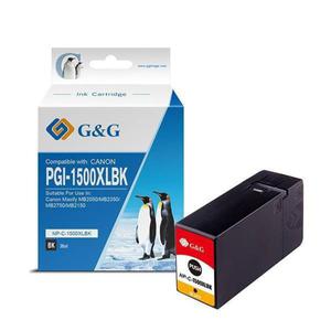 G&G kompatybilny ink / tusz z PGI 1500XL, black, NP-C-1500XLBK/C, dla Canon MAXIFY MB2050, MB2350 - 2878063006