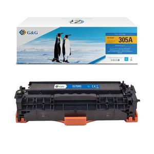 G&G kompatybilny toner z CE411A, cyan, 2600s, NT-PH305C(CE411A), HP 305A, dla HP Color LaserJet Pro M375NW, Pro M475DN, M451dn, N - 2878868419