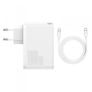 adowarka sieciowa Baseus GaN2 Pro, 2x USB + 2x USB-C, 100W, EU (biaa) - 2878063182