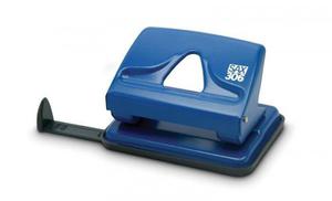 Dziurkacz metalowy SAX 306 niebieski 20 kart - 2878063685