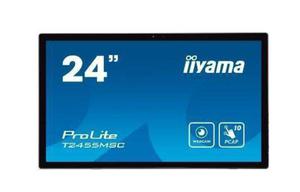 IIYAMA Monitor dotykowy 24 cale T2455MSC-B1 POJ.10PKT.IPS,HDMI,DP,USB3.0,CAM,MIC - 2878868676