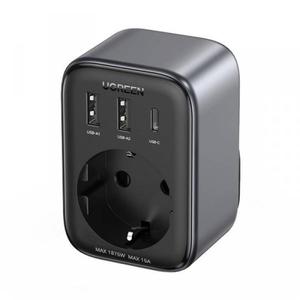 Adapter podrny EU na US UGREEN CD314 2xUSB-A, 1xUSB-C - 2878868761