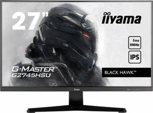 IIYAMA Monitor G-Master G2745HSU-B1 27 cali G2745HSU-B1 IPS,FHD,100Hz,1ms,2xUSB,2x2W,FreeSync - 2878278556