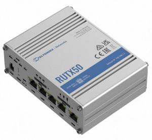 TELTONIKA Router 5G RUTX50 Dual Sim, GNSS, WiFi, 4xLAN, USB2.0 - 2878067258