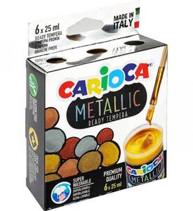 Farba tempera Carioca KO026 170-2623 25ml 6kol - 2878067513