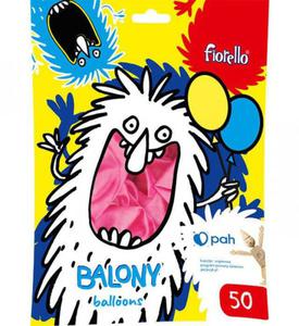 BALONY 12" FIORELLO 170-2654 METALICZNY RӯOWY 50SZT - 2878068481