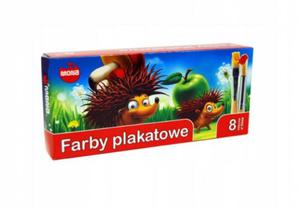 FARBY PLAKATOWE MONA - 8 KOLORW - 2878047142