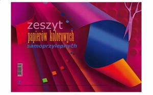 PAPIERY KOLOROWE SAMOPRZYLEPNE ZESZYT - A5 - 2878047487