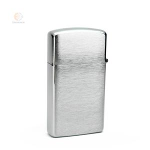 Zapalniczka Zippo Slim Brushed Chrome z Twoim grawerem - 2863238215