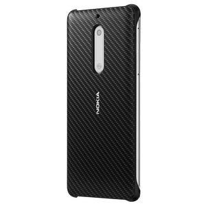 Etui Nokia Carbon Fibre Design Case CC-803 Czarne do Nokia 5