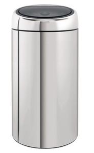 Brabantia - kosz do segregacji odpadów 20/20 L Touch Bin - stal byszczca