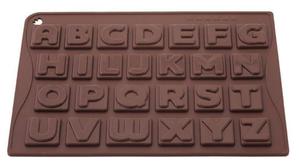 Pavoni - silikonowa forma czekoladowe pralinki ABC literki - 2824447006