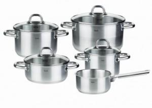 Fissler - 5 czciowy komplet garnkw Korfu - 2824443864