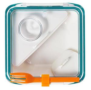 Black+Blum - pudeko na posiki Lunch Box Appetit z widelcem - Box Appetit niebieskie - 2824447398