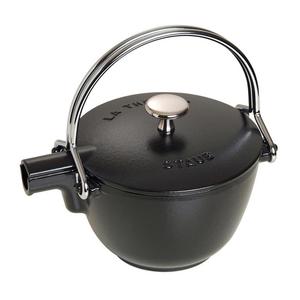 Staub - eliwny dzbanek do herbaty czarny 1,1 l 16,5 cm - czarny