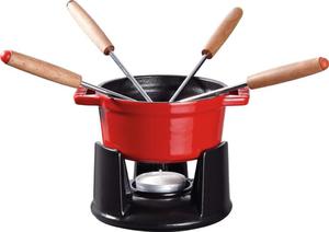 Staub - eliwne fondue mini czerwone 0,25 l 10 cm - 2824447618