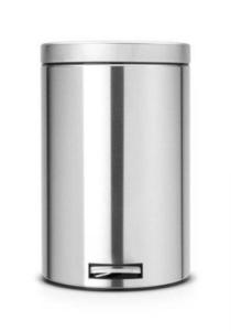 Brabantia - kosz pedaowy 20 L - stal matowa, Classic - 2824447803