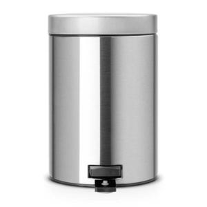 Brabantia - kosz pedaowy 3 L - stal matowa FPP, CLASSIC - 2824447837