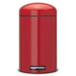 Brabantia - kosz 12 L Retro - czerwony passion, Silent - 2824447854