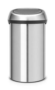 Brabantia - kosz na mieci Touch Bin - 60 L, stal matowa FPP - 2824447872