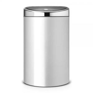 Brabantia - kosz na mieci Touch Bin - 40 L, metaliczny szary - 2824447893