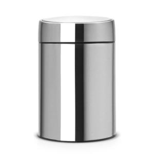 Brabantia - kosz na mieci Slide Bin - De Luxe - 5 L, stal matowa FPP - 2824447938