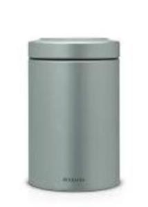 Brabantia - pojemnik kuchenne z okienkiem w pokrywie 1,4 l metaliczny mitowy - 2824448013