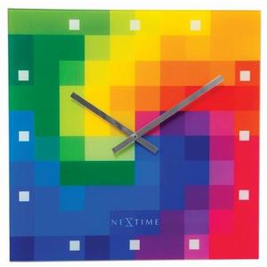 Nextime - zegar Pixtime 43 cm x 43 cm - 2836485897