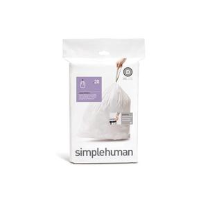 Simple Human - worki na mieci 20 szt. rozmiar D 20 l - 2824449717