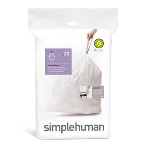 Simple Human - worki na mieci 20 szt. rozmiar G 30 l - 2835844918