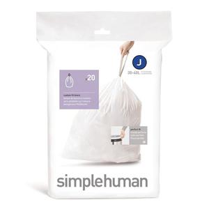 Simple Human - worki na mieci 20 szt. rozmiar J 30-45 l - 2838737542