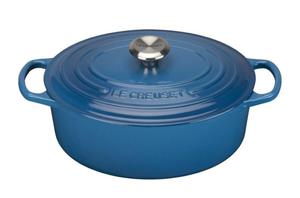 LeCreuset - brytfanna eliwna emaliowana Signature 27 cm 4,1 l marsylska - 2840729975