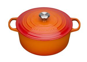 LeCreuset - brytfanna eliwna emaliowana Signature okrga 28 cm 6,7 l pomienna - 2840729981