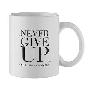 Kubek "Never give up" biay HPBA - 2843828711