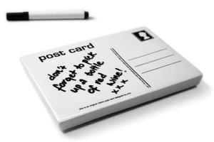 j-me - notatnik ceramiczny Post Card - 2824445637