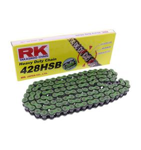 acuch napdowy RK 428HSB/132 standard zielony otwarty z zapink do Beta / FKM / Generic / Hyosung / Kawasaki / Keeway / KS - 2873737522