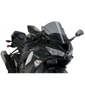 Szyba motocyklowa PUIG RACING, kolor mocno przyciemniany do Kawasaki ZX-6R 636 G Ninja ABS, ZX-6R 636 G Ninja KRT ABS - 2873738187