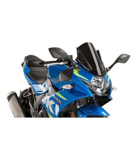 Szyba motocyklowa PUIG RACING, kolor czarny do Suzuki GSX 250 RA ABS, GSX 250 RZA ABS, GSX 250 RA...